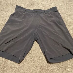 FootJoy Men's Charcoal Flat Front Shorts - Size 33